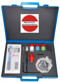 Medidor portatil digital pH/mV/TEMP CONSORT 