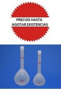 Matraz volumetrico de PP de 50ml  Luzeren