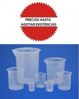 Vaso graduado de PP 5000ml Luzeren