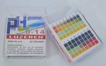 Papel Indicador PH 0-14 Luzeren