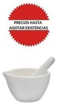 Mortero de porcelana 60ml EISCO