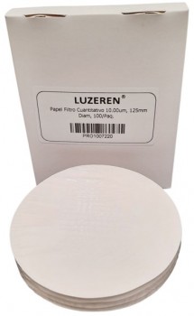 Papel filtro cuantitativo 10.00um Luzeren