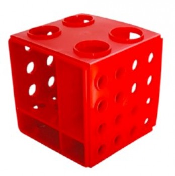 Soporte PP en forma de cubo 108mm Luzeren