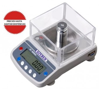 Balanza digital de precisión 1000g*0.01g Luzeren