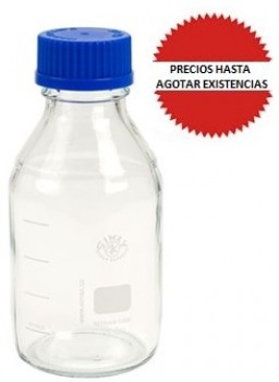 Frasco de vidrio graduado 250ml SIMAX